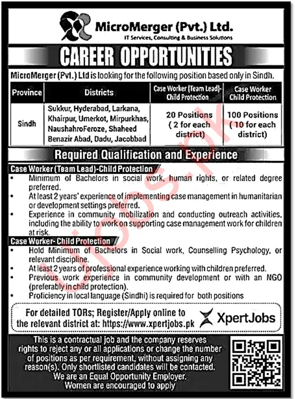 Micromergers Private Limited Jobs 2023